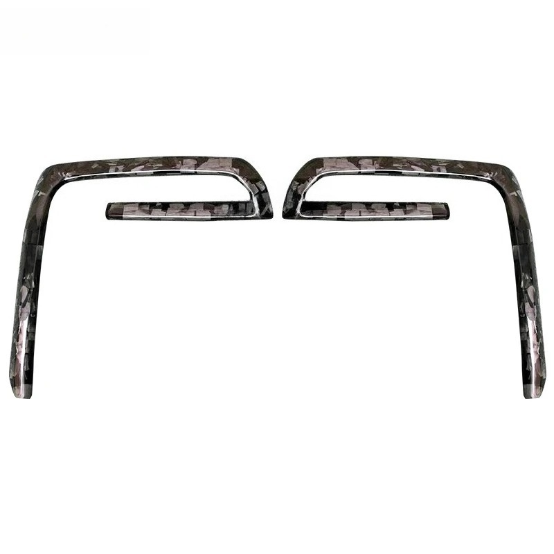 High Quality Fast Delivery Whole Sale Price Dry Carbon Fiber Frog Light Cover Body Kits for  X5G05